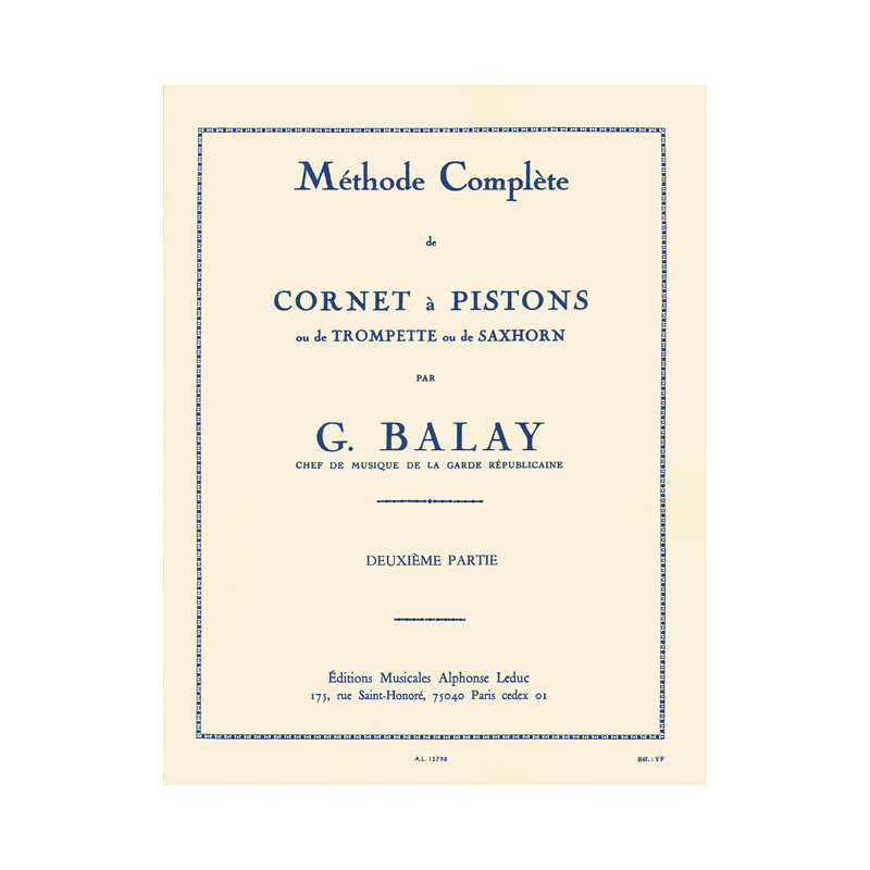 Méthode complète de cornet à pistons, Vol. 2