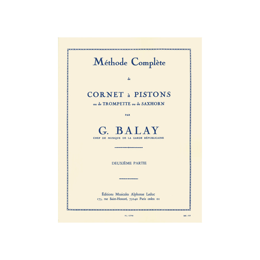Méthode complète de cornet à pistons, Vol. 2