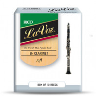 Anches clarinette Sib LA VOZ Rico 1