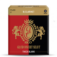 Anches clarinette Sib RICO Grand Concert Thick Blank 1