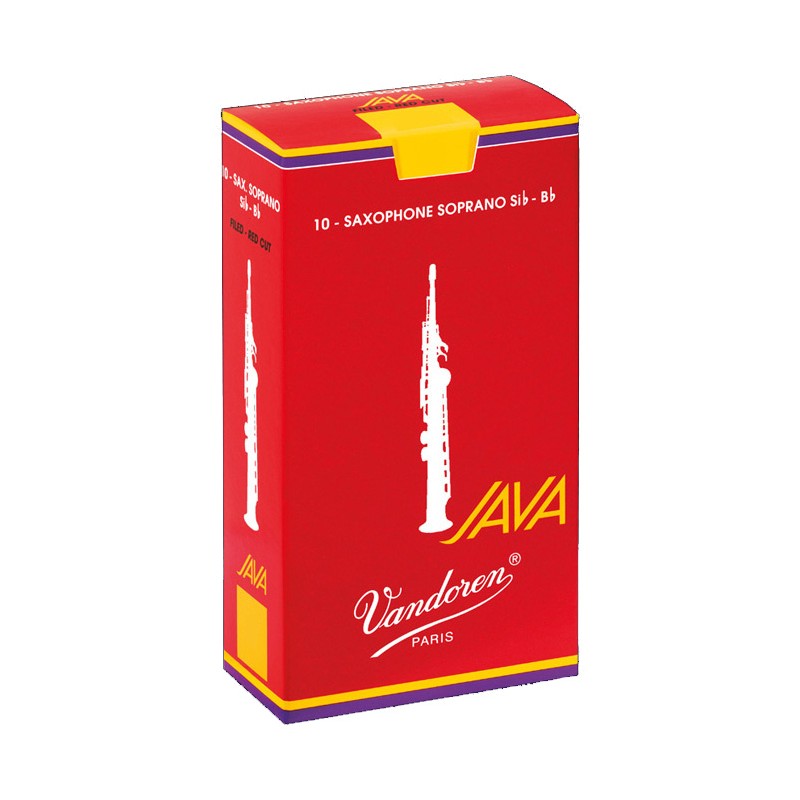 Anches saxophone soprano VANDOREN JAVA Red