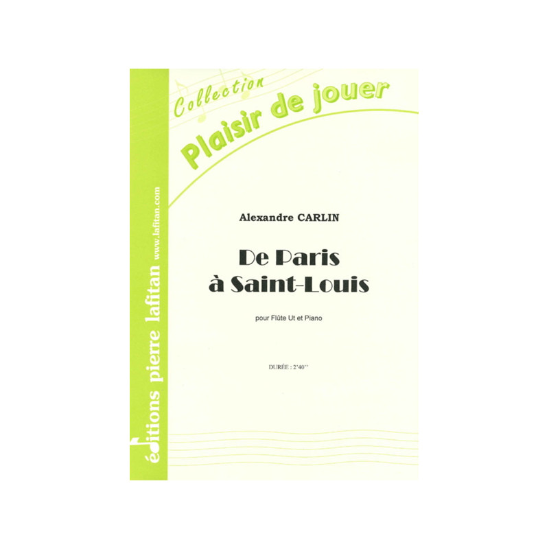De Paris a Saint-Louis