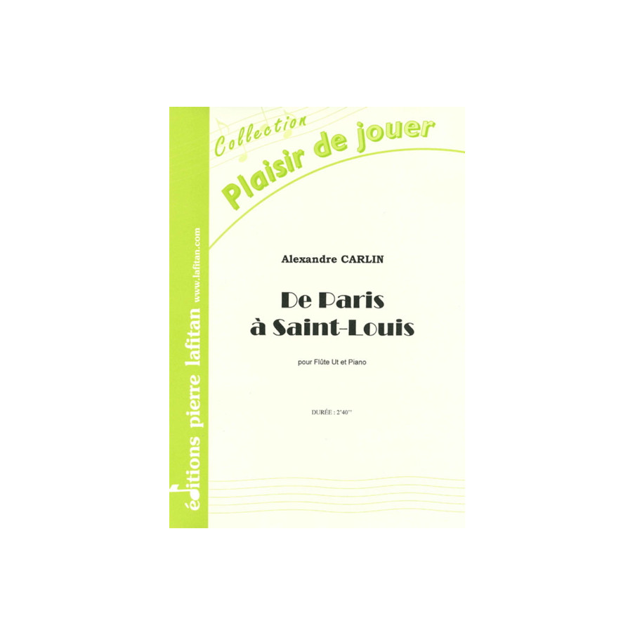 De Paris a Saint-Louis