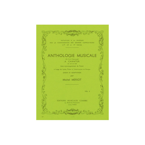 Anthologie musicale Vol.2 (26 airs classiques)