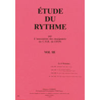 C.N.R. de Lyon - Etude du rythme Vol.3