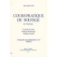 Cours pratique de solfège Vol.2