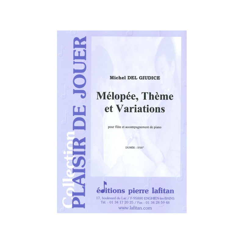 Mélopée, Theme et Variations