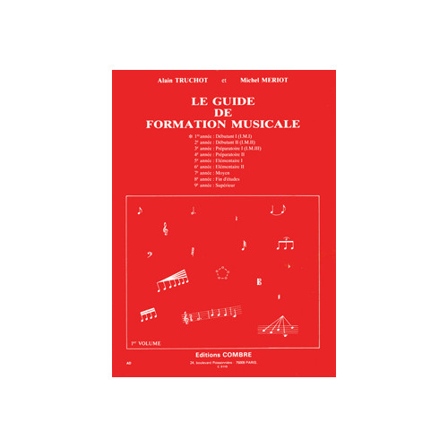 Guide de formation musicale Vol.1 - débutant 1