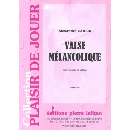 Valse Mélancolique