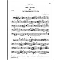 Six Studies In English Folk Song - Cello