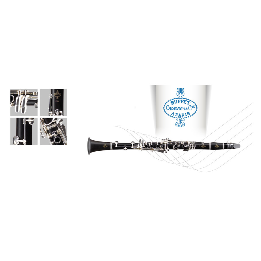 clarinette sib BUFFET-CRAMPON E12F 1