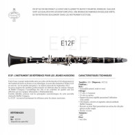 clarinette sib BUFFET-CRAMPON E12F 2