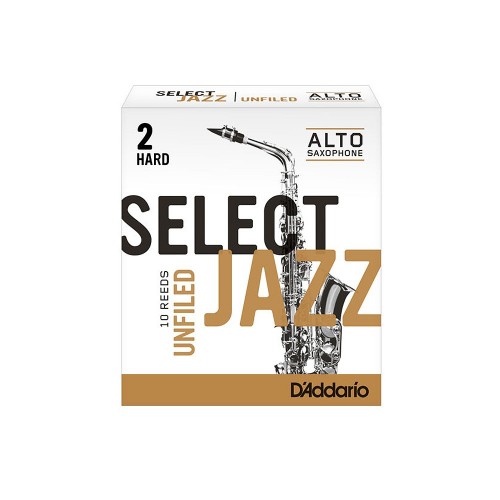 Anches Saxophone Alto Select Jazz Unfiled Organics - D'Addario