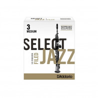 Anches Saxophone Soprano Select Jazz Filed Organics - D'Addario