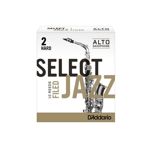 Anches Saxophone Alto Select Jazz Filed Organics - D'Addario