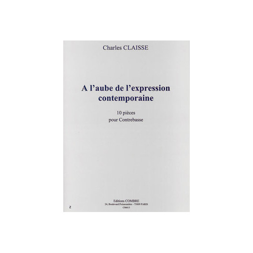 A l'aube de l'expression contemporaine (10 pièces)