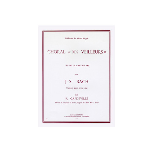 Choral des veilleurs extr. Cantate n°140