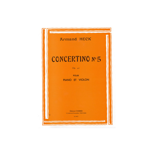 Concertino n°5 en sol maj. Op.42