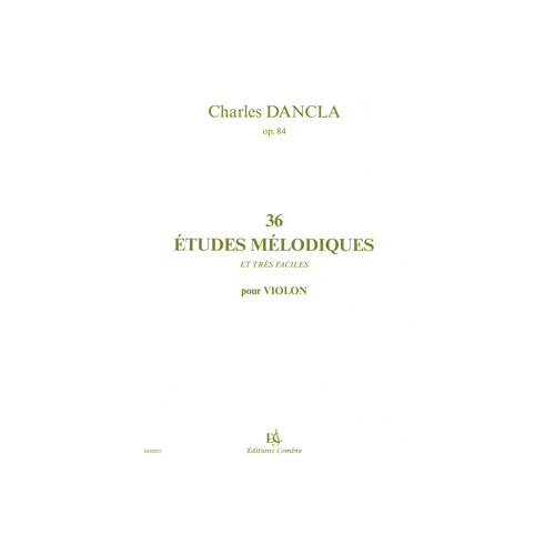 Etudes mélodiques (36) Op.84
