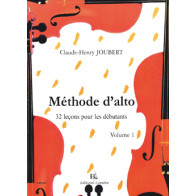 Méthode d'alto Vol.1 : 32 leçons débutants