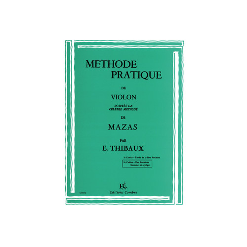 Méthode d'après Mazas Vol.2