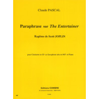 Paraphrase sur the Entertainer de S. Joplin