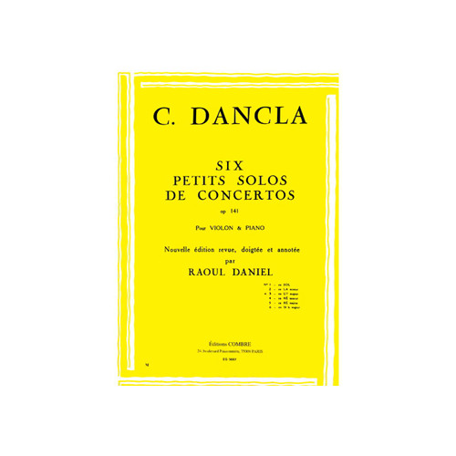 Petit solo de concerto Op.141 n°3 en ut maj.