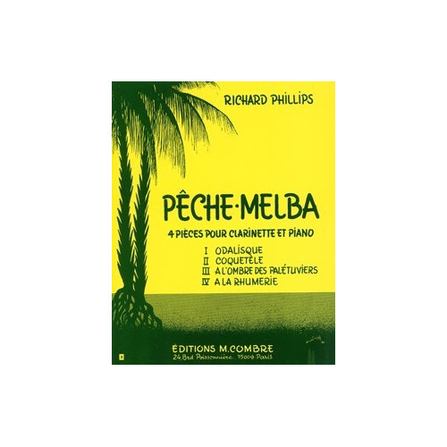 Pêche Melba (4 pièces)