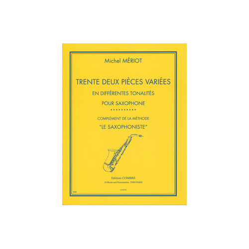 Pièces variées (32) en différentes tonalités