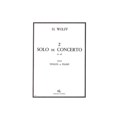 Solo de concerto n°2 en sol