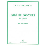 Solo de concours en ré maj. Alla pastorale