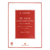 Solos concertants (20) série n°1 (1 à 10)