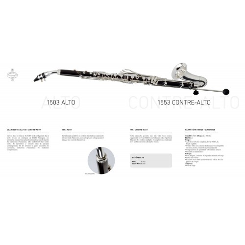 clarinette alto BUFFET-CRAMPON Prestige 2