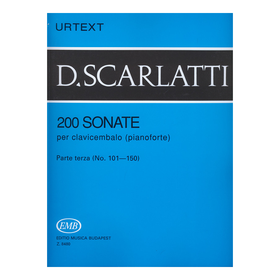 200 Sonate per clavicembalo (pianoforte) 3
