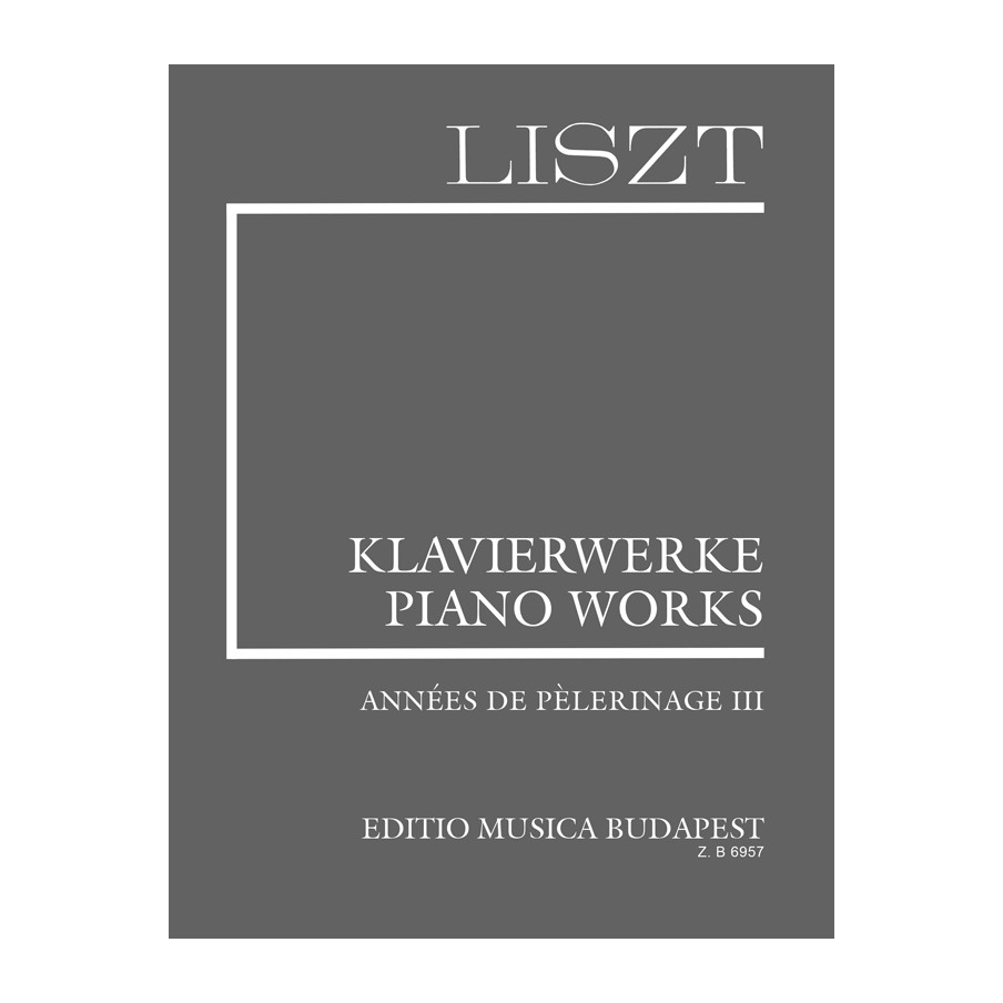 Annees de Pelerinage Band 3