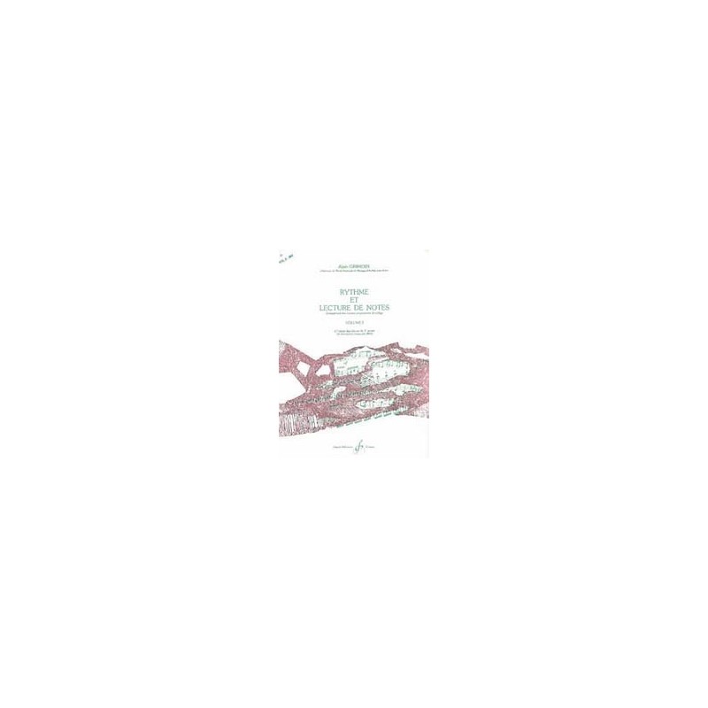 9790043042860GB4286 Rythme Et Lecture De Notes Volume 3