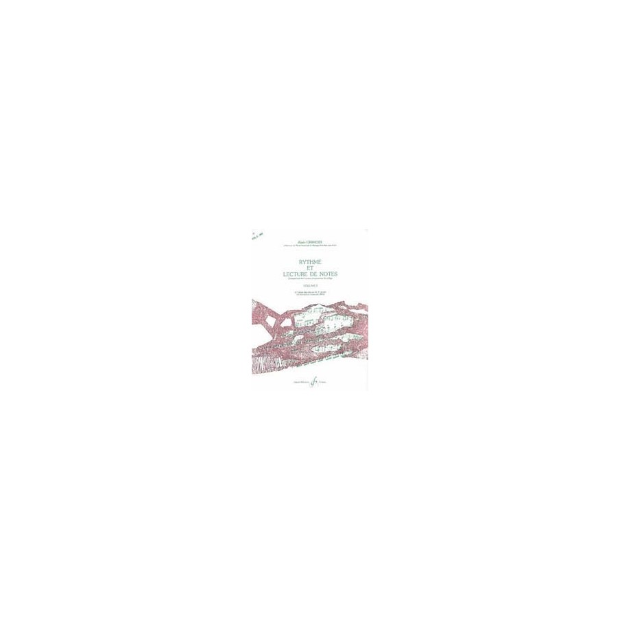 9790043042860GB4286 Rythme Et Lecture De Notes Volume 3