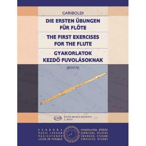 Die ersten Übungen für Flöte