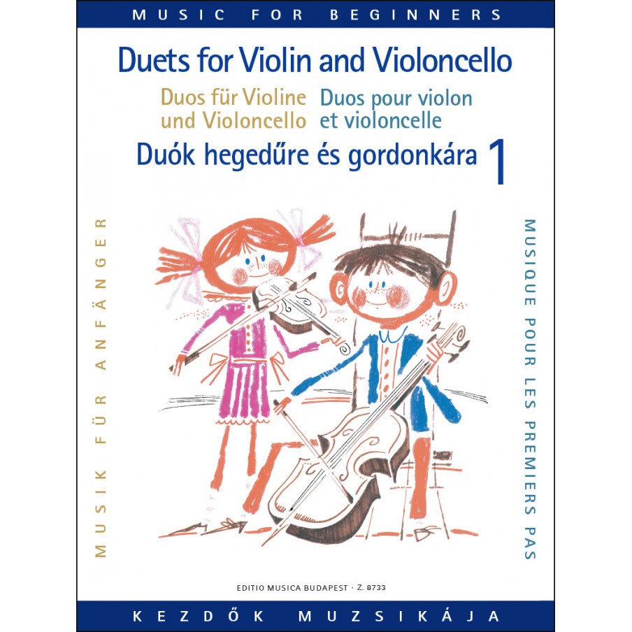 Duets for Violin and Violoncello for Beginners 1