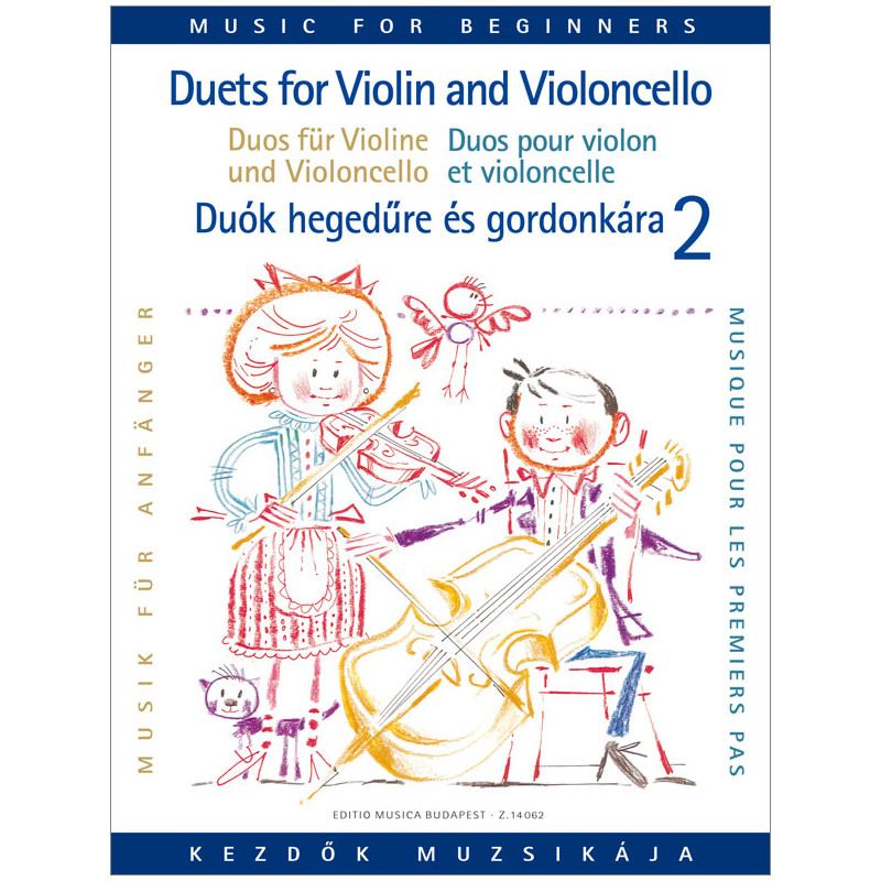 Duets for Violin and Violoncello for Beginners 2
