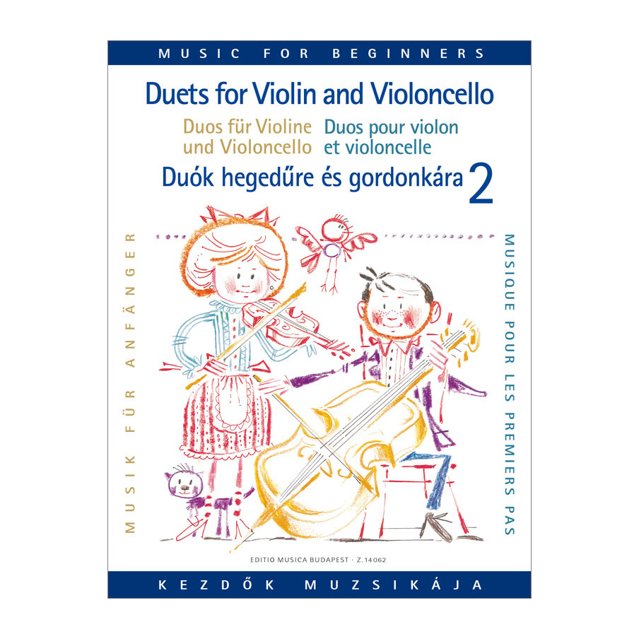 Duets for Violin and Violoncello for Beginners 2
