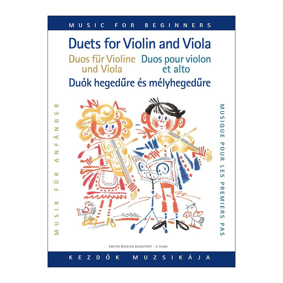 Duos für Violine und Viola für Anfänger I