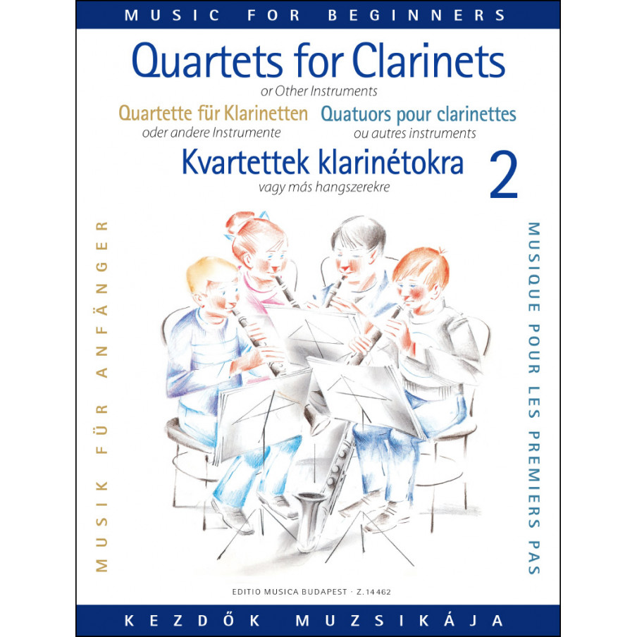 Klarinettenquartette für Anfänger für 4 Klarinet