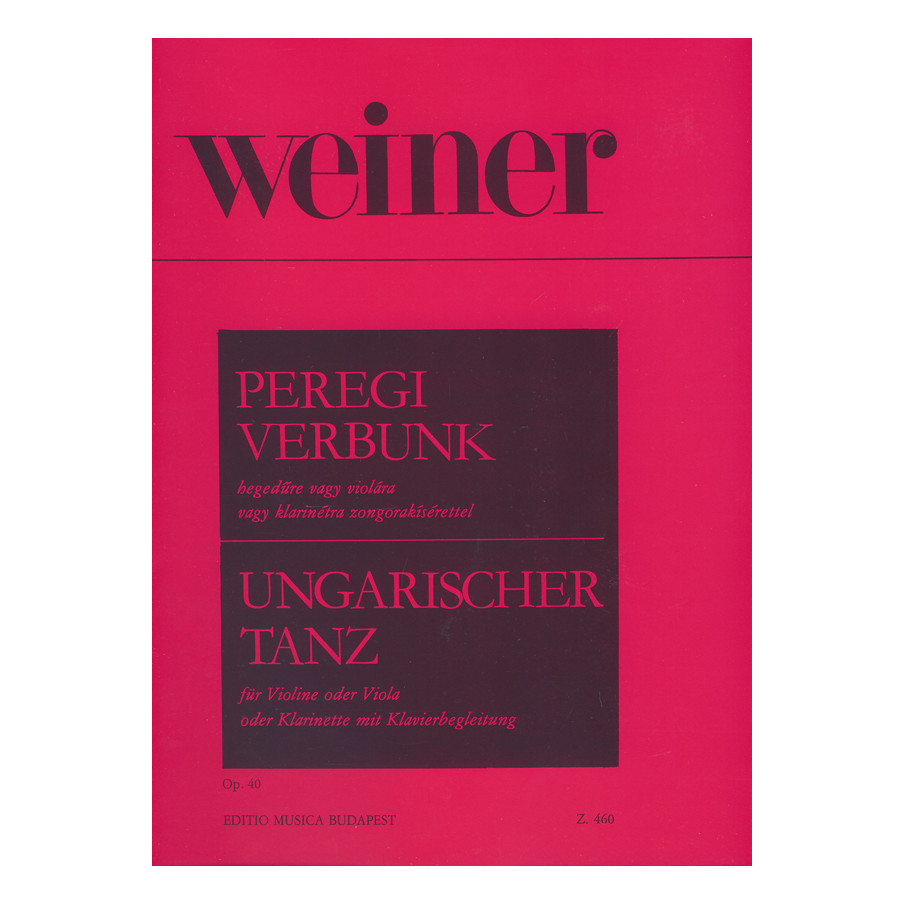 Ungarischer Tanz (Werbungstanz aus Pereg) op. 40