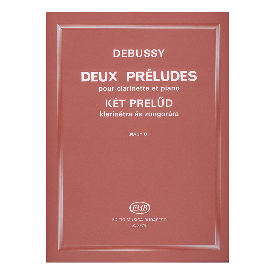 Zwei Präludien für Klarinette und Klavier