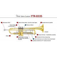 Trompette Sib YAMAHA YTR 8335G Xéno 2
