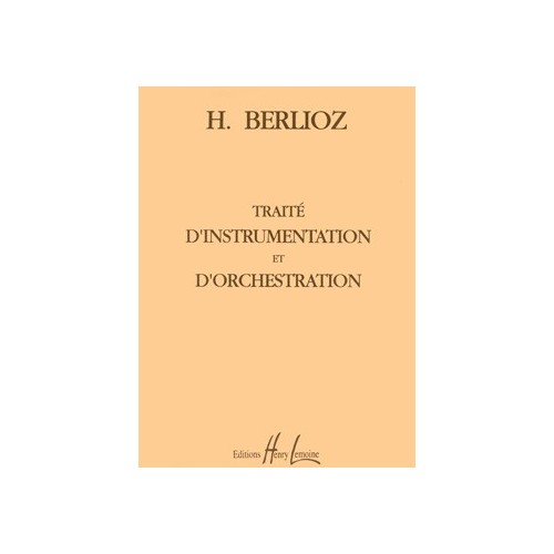 Traité d'instrumentation et d'orchestration 