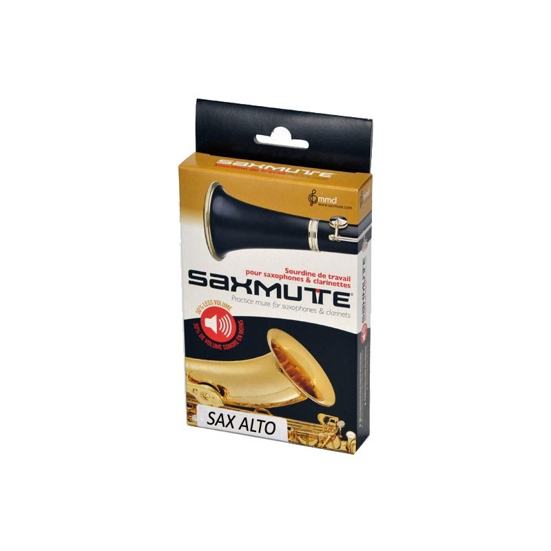 Sourdine de Saxophone Alto, Amortisseur en alliage d'aluminium Outil Bruit  faible pour Saxophone Alto : : Instruments de musique et Sono