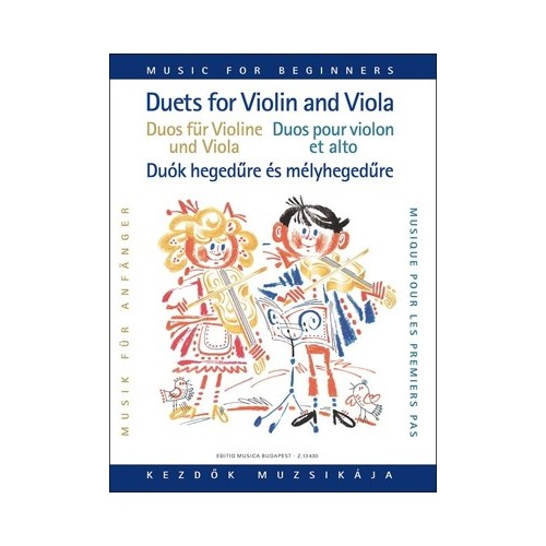9790080134306EMBZ13430 Duos für Violine und Viola für Anfänger I