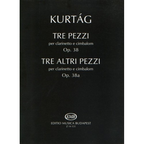 9790080141311EMBZ14131 Tre pezzi - Tre altri pezzi op. 38-38a